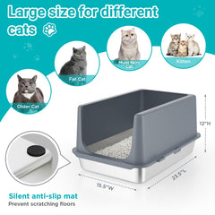 Lihong litiere surface lisse se nettoie rapidement