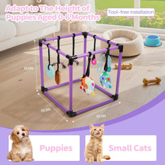 Cadre PVC Liitrton de 19,5 pouces pour chiots robustes