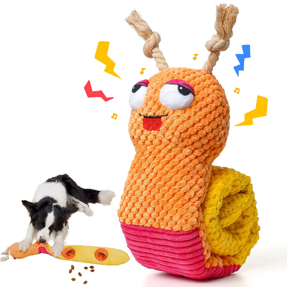 Jouet Lilfrd escargot: enrichissement et jeu interactif pour chien.