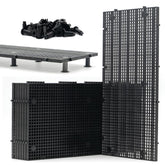 LINLAN grille d'aquarium haute densité, ensemble, pour aménagements flexibles.