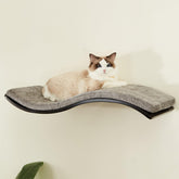 Étagère LIORCE pour chat avec coussin doux, idéal pour le repos en hauteur