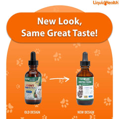 LIQUIDHEALTH chat glucosamine gouttes – gouttes faciles à administrer pour les articulations.