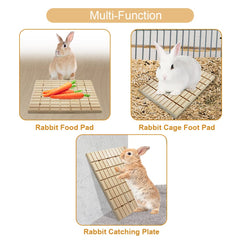 Litewoo plateforme fouissage-lapin: surface idéale pour explorer et occuper en cage