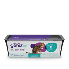 Recharge Litter Genie Easy Roll avec sachets-perforés prête à l’emploi pour une utilisation rapide.