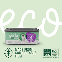 Litter Genie Eco Jumbo Refill: utilisation simple et rapide pour changer le refill.