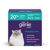 Litter Genie Light litière non parfumée, gestion des odeurs sans additifs.