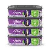 Recharge Litter Genie Standard 4-paquets, 56 pieds, pratique et durable.
