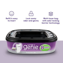 Sacs compatibles Litter Genie: ajustement parfait pour le bac.