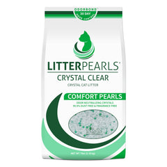 Litter Pearls Crystal Clear – sachet 7 lb, contrôle d’odeurs durable.