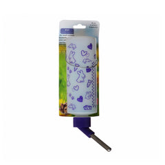 Bouteille d'eau Lixit pour cage imperméable, pratique pour éviter les fuites lors des sorties.