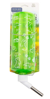 Bouteille Critter Bright de Lixit bleu 32 oz, hydratation fiable pour petits animaux.