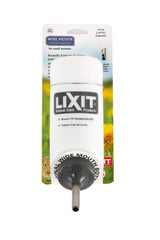 Lixit Bouteille eau large bouche 16oz, remplissage rapide et nettoyage facile.
