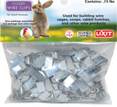 Lixit clips J pour cage métallique, assemblage sûr et durable.