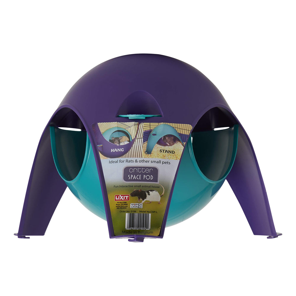 Igloo Lixit, niche-confort pour petit animal, refuge douillet.