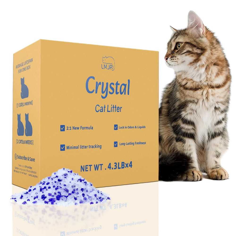 LMJP Crystal Litière absorption rapide pour un bac propre
