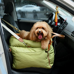 LMYYGOO siège-auto pour chien: douceur et imperméabilité pour trajets propres.