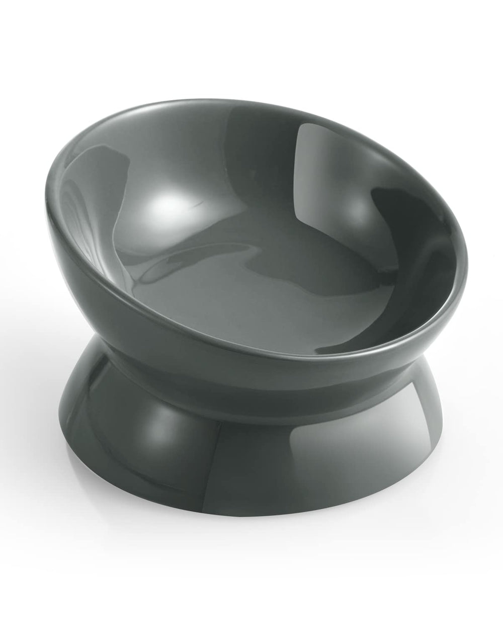 LoeJan bol elevé chat ceramique 5oz, alimentation plus confortable.