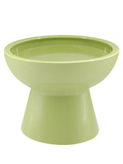 LoeJan bol d'eau et nourriture surélevé, design épuré et anti-éclaboussures pour chats.