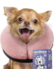 Loflaze collier gonflable en forme de beignet pour chien grand, liberté de mouvement