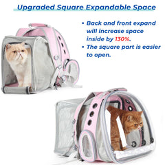 Lollimeow grand sac chat jusqu'à 16 lb, adapté aux trajets.