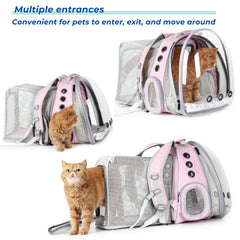Lollimeow ventilation 9 ouvertures et maille pour une bonne aération.