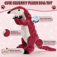 Loncoldy, jouet peluche avec sifflet pour grands chiens, stimulation et plaisir.