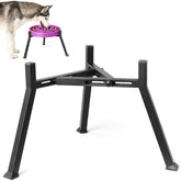 LOOBANI: support-gamelle-hauteur-ajustable pour repas confortables.