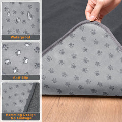 LOOBANI tapis-chien-72x72 double-pack pour remplacement pratique et hygiène