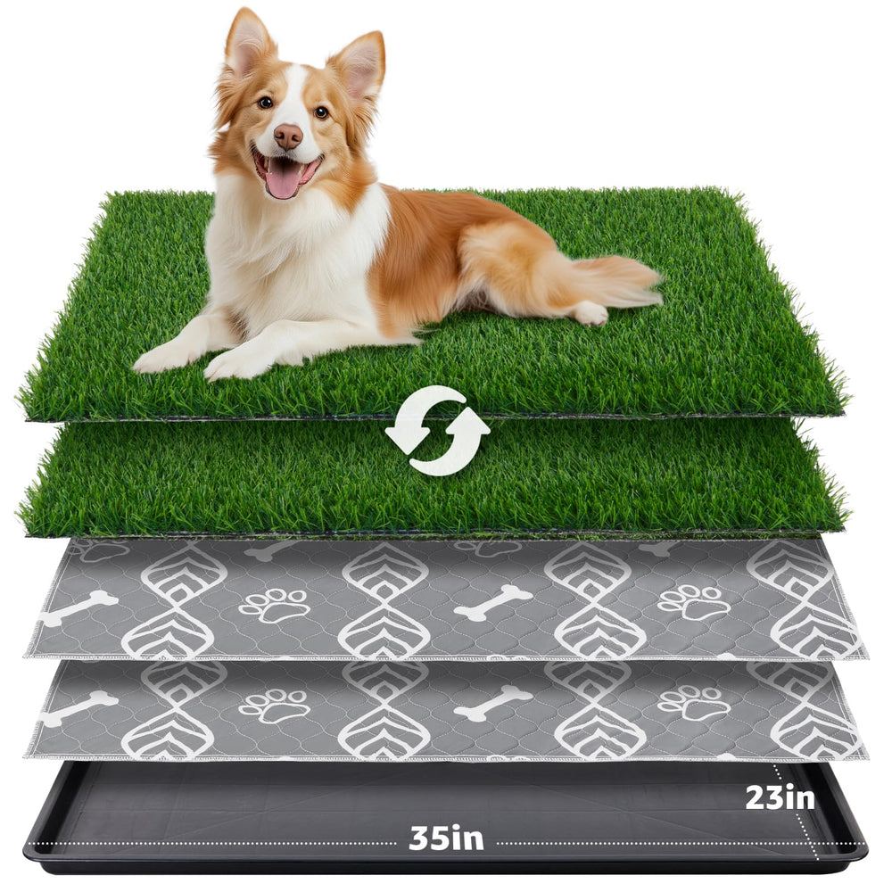 LOOBANI tapis herbe artificielle 35x23 pouces, usage intérieur pratique.
