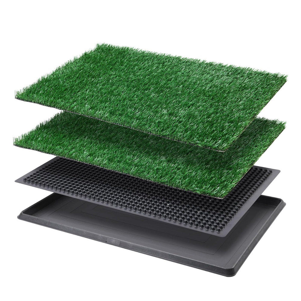 LOOBANI tapis herbe chien 20x30, espace pratique pour ses besoins en appartement.