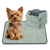 LOOBANI tapis lavable pack-2 absorbants, pratique pour l'entraînement.