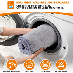 LOOBANI tapis lavable fond imperméable et anti-glisse—meilleure adhérence sur le sol