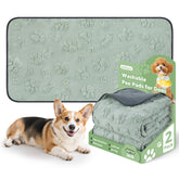 LOOBANI tapis-pipi lavable pour chiens, pack 2, pratique pour l'entraînement et la propreté.