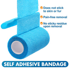 LotFancy Bandage autoadhesif couleurs assorties : codage couleur utile.