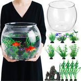 Lounsweer 5 gallons: aquarium plastique incassable offrant une vue panoramique et un espace sûr pour poissons.