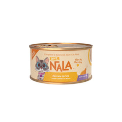 LOVE, NALA chat sans céréales texte clair et digestibilité potentielle