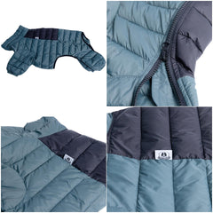 Extérieur imperméable en nylon Lovelonglong ArmyGreen protégeant des intempéries.