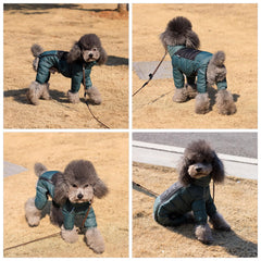 Lovelonglong ArmyGreen veste chien fermeture zippée: enfilage rapide et ajustement sûr