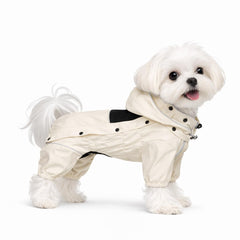Lovelonglong capuche amovible protège le chien contre la pluie pendant les sorties