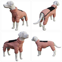 Lovelonglong Lotus Pink XL – vue arrière, manteau imperméable pour neige et pluie