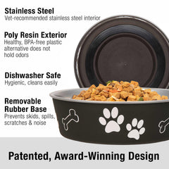 Extérieur en résine poly Loving Pets Bella, design élégant et résistant.
