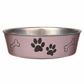 Loving Pets Bella en inox anti-déversement, repas sans dégâts