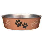 Bol Bella en inox cuivre, design elegant et durable pour repas quotidiens