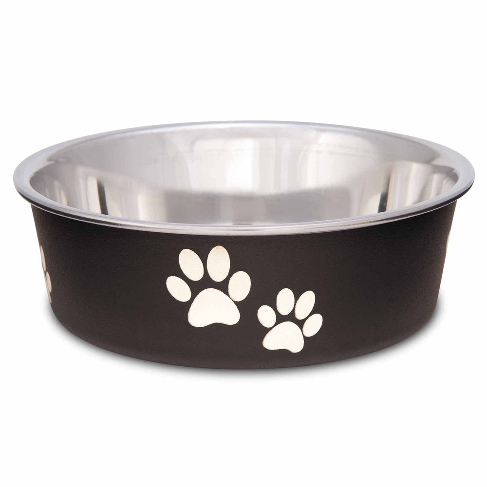 Bol en inox Loving Pets Bella, intérieur durable et hygiénique.