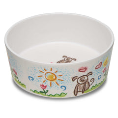 Bol Dolce Moderno de Loving Pets, aspect céramique, durable et facile à nettoyer.