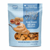 Friandises tendres Loving Pets au poulet, parfaites pour récompense et entraînement.