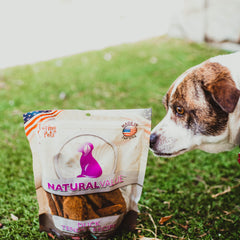 Ingrédients simples Loving Pets Natural Value Canard Tenders, sans céréales ni gluten.