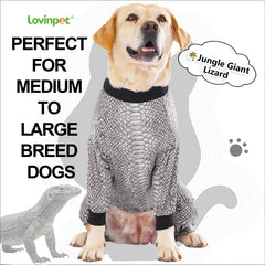 LovinPet pyjama chien grand imprimé animal pour photos et fêtes