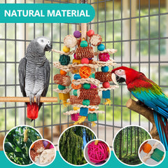 Blocs et perles en bois lovyoco-co pour l usure naturelle du bec