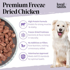 Protéines élevées issues du poulet Loyal Saints pour les chiens actifs